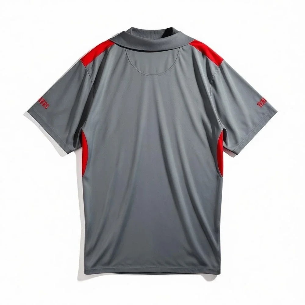 NHL Chicago Blackhawks Poly Polo/Golf Shirt Size 2XL‎ Men's Embroidered